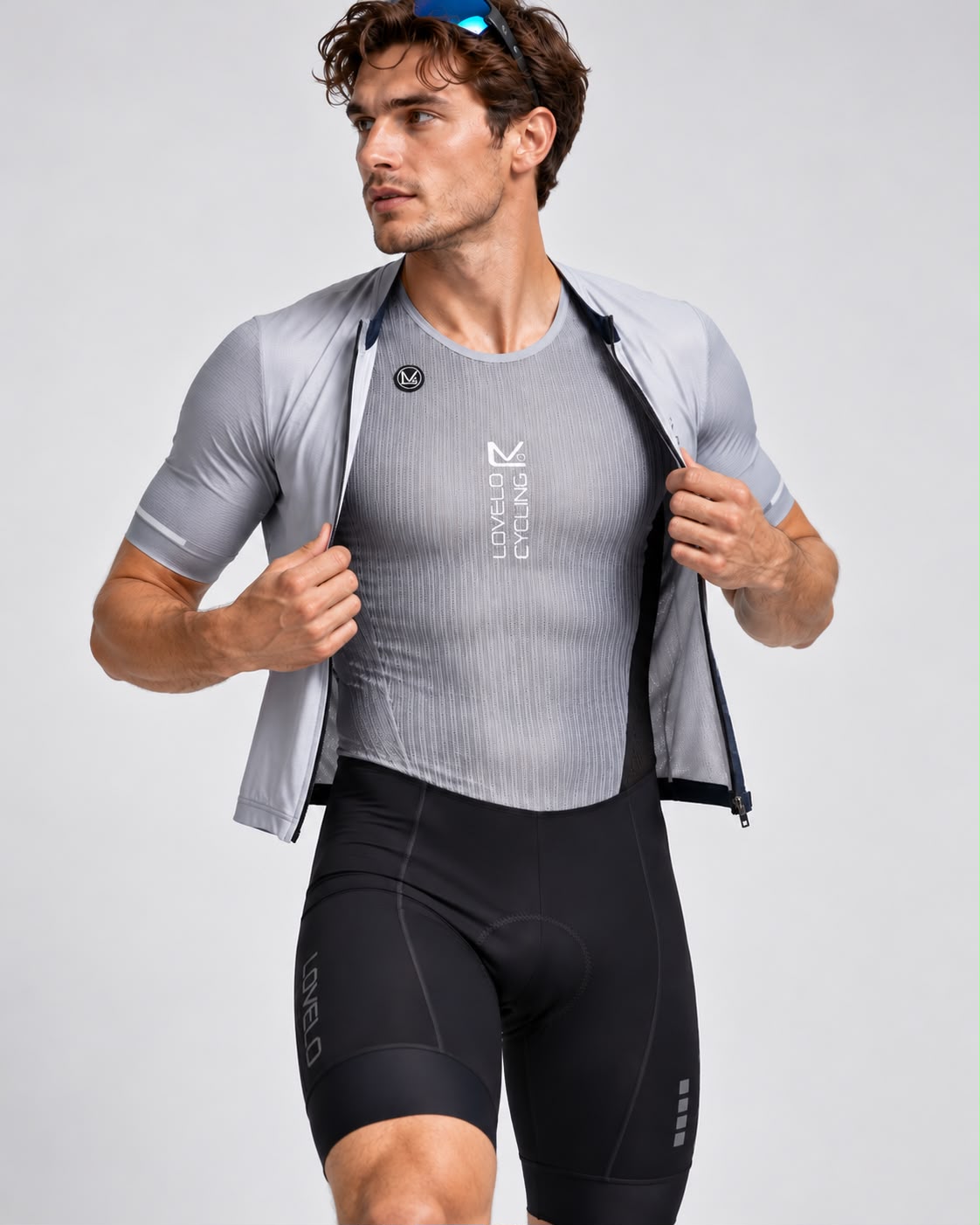 Base Layer - silver grey